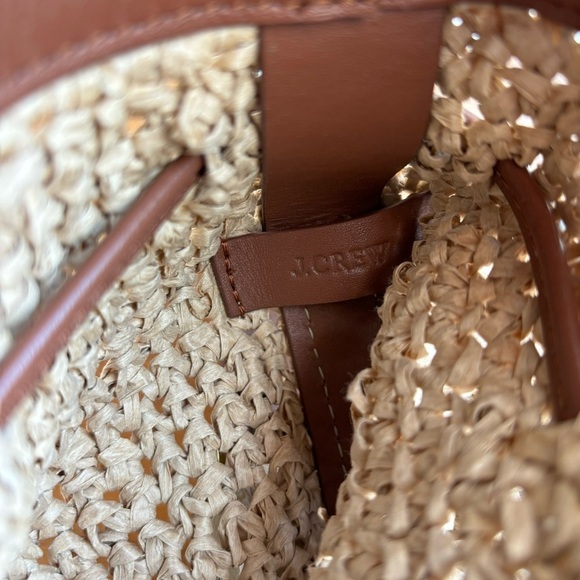 NWT J. Crew woven sling bag - Picture 7 of 11